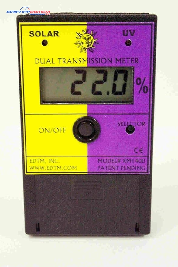 Máy đo 2 thông số UV & Solar EDTM XM1400 6 Máy đo 2 thông số UV & Solar EDTM XM1400 - Ảnh 3