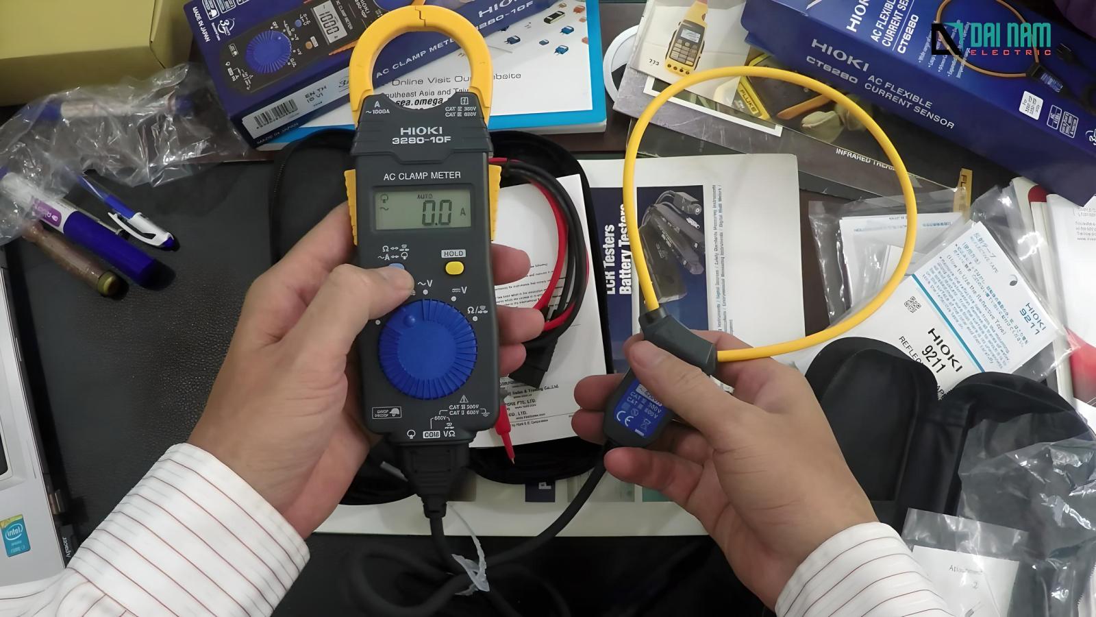 Hướng Dẫn Sử Dụng Ampe Kìm Hioki 3280 Chính Xác Và Hiệu Quả 9 Ampe kìm Hioki 3280-10F và phụ kiện đo mở rộng