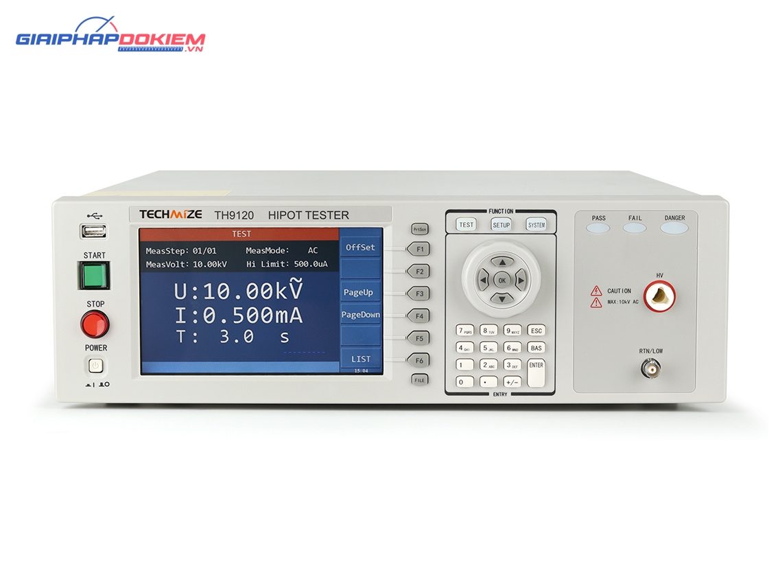 Máy kiểm tra Hipot Tonghui TH9120 5 Máy kiểm tra Hipot Tonghui TH9120