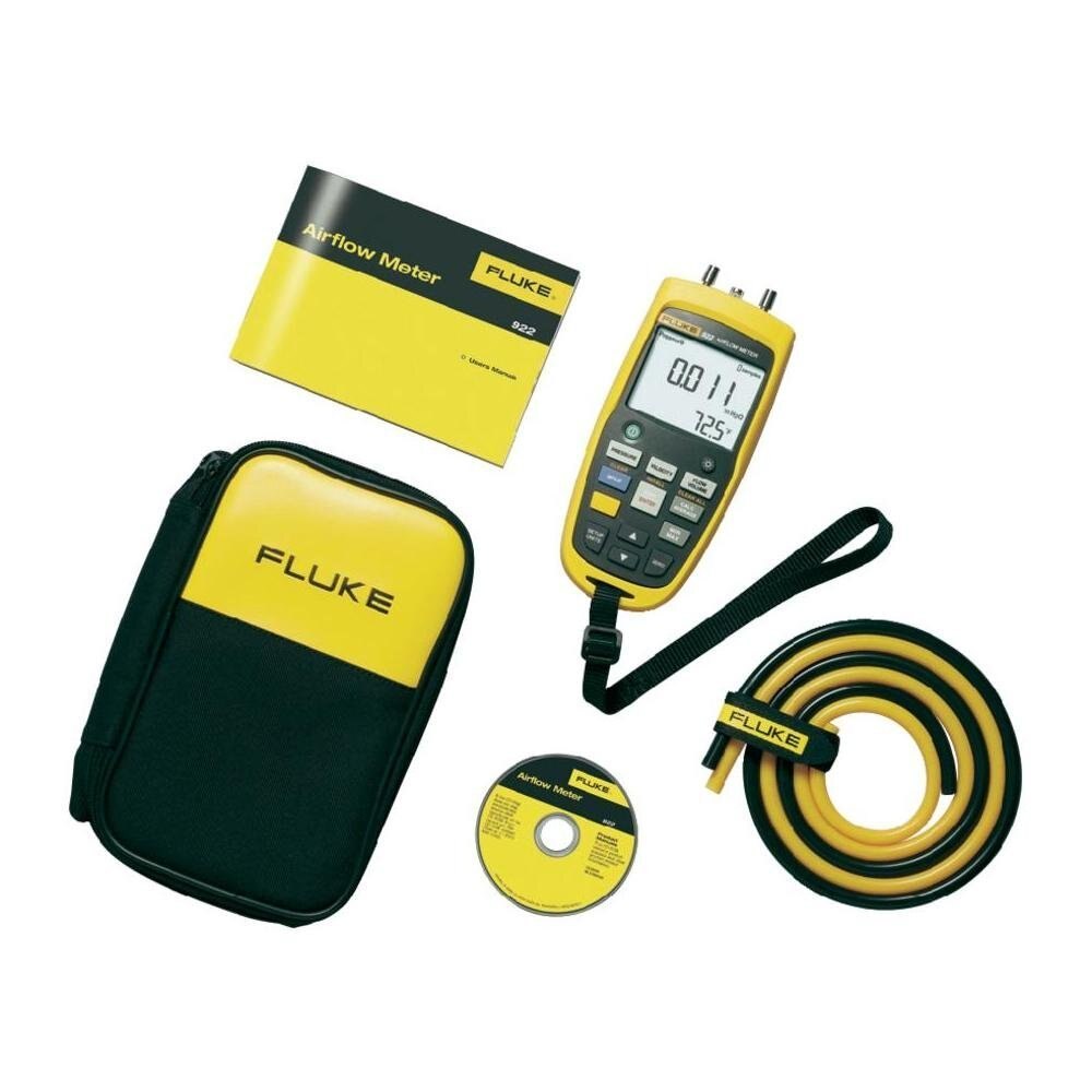 Máy đo áp suất chênh lệnh, nhiệt độ FLUKE-922 (±40 mbar) 5 Máy đo áp suất chênh lệnh, nhiệt độ FLUKE-922 (±40 mbar) - Ảnh 2