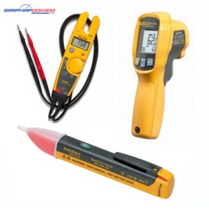 Bộ đo nhiệt độ hồng ngoại, bộ kiểm tra điện và bộ dò điện áp FLUKE T5-600/62MAX+/1AC 5 41pmxthsxel 1