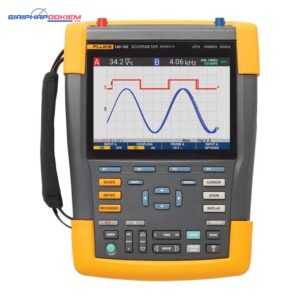 Máy hiện sóng cầm tay FLUKE-190-102-III-S (100Mhz, 2CH, 1.25 GS/s, Cách ly, FlukeView) 6 fluke 190 102 iii s 1