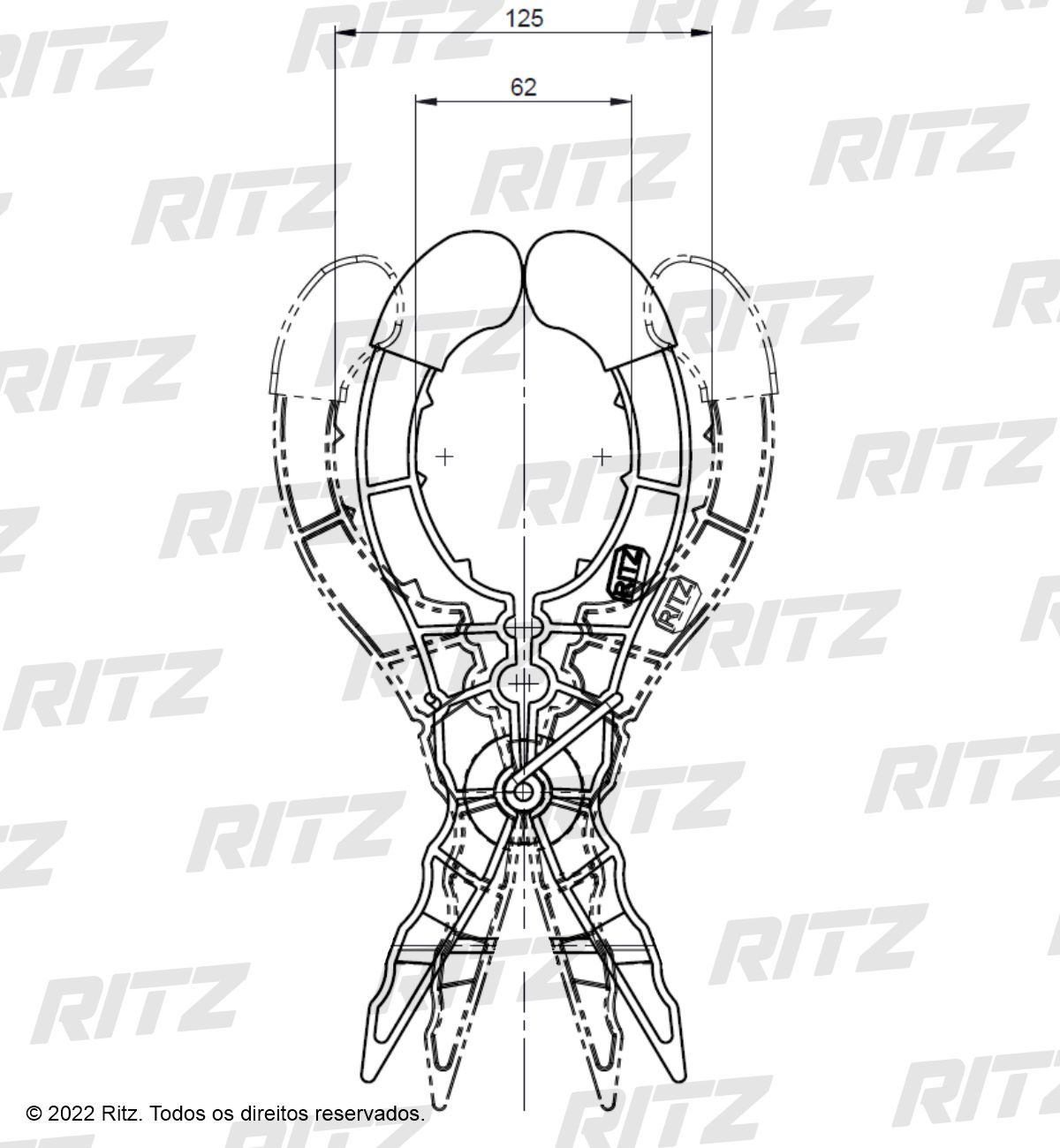 Kẹp Thảm Terex Ritz FLV16886-1 7 Kẹp Thảm Terex Ritz FLV16886-1 - Ảnh 3