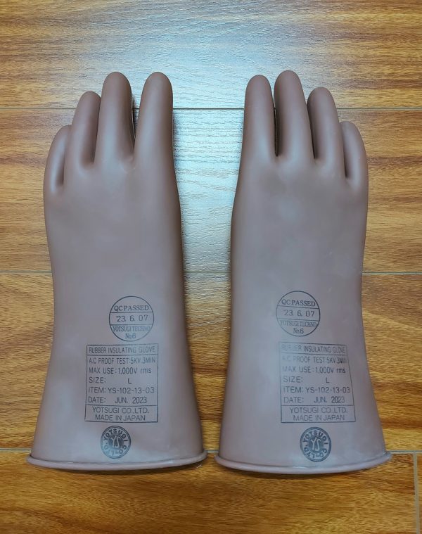 Găng Tay Cách Điện Hạ Thế Yotsugi YS102-13-03 (1000V) 9 Găng Tay Cách Điện Hạ Thế Yotsugi YS102-13-03 (1000V) - Ảnh 4