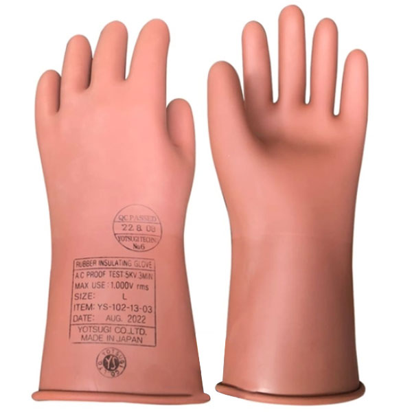 Găng Tay Cách Điện Hạ Thế Yotsugi YS102-13-03 (1000V) 7 Găng Tay Cách Điện Hạ Thế Yotsugi YS102-13-03 (1000V) - Ảnh 2