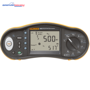 Máy kiểm tra lắp đặt điện đa chức năng FLUKE FLK-1663 SCH (500V; 0.1V, W/RCD TYPE B SCHUKO) 6 may kiem tra lap dat da nang fluke 1663 1