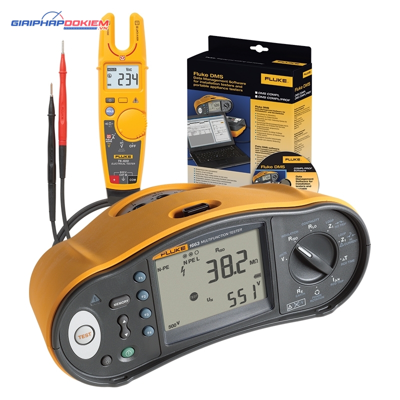 Thiết bị kiểm tra lắp đặt điện đa năng FLUKE FLK-1663 10 Thiết bị kiểm tra lắp đặt điện đa năng FLUKE FLK-1663 - Ảnh 4