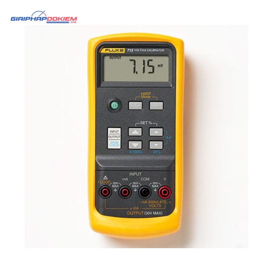 Thiết bị hiệu chuẩn vòng lặp FLUKE-715 (Đo và tạo nguồn: 0 - 20 V, 0 - 24 mA) 8 Thiết bị hiệu chuẩn vòng lặp FLUKE-715 (Đo và tạo nguồn: 0 - 20 V, 0 - 24 mA)