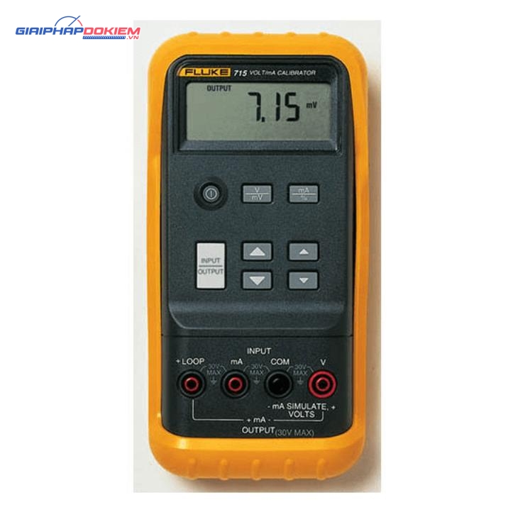 Thiết bị hiệu chuẩn vòng lặp FLUKE-715 (Đo và tạo nguồn: 0 - 20 V, 0 - 24 mA) 7 Thiết bị hiệu chuẩn vòng lặp FLUKE-715 (Đo và tạo nguồn: 0 - 20 V, 0 - 24 mA)
