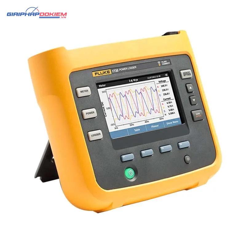 Thiết bị ghi thông số điện ba pha FLUKE-1738/B (Chưa bao gồm kìm đo, Sóng hài) 2 Thiết bị ghi thông số điện ba pha FLUKE-1738/B (Chưa bao gồm kìm đo, Sóng hài)