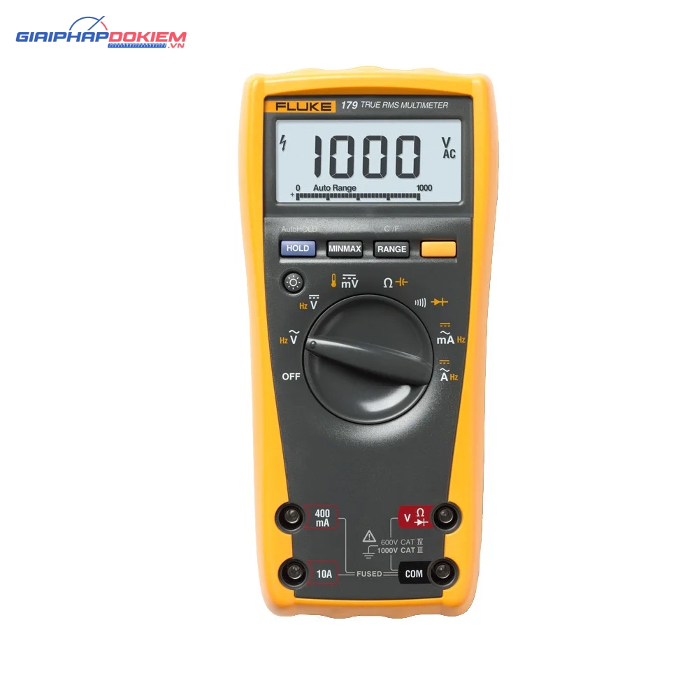 Bộ đồng hồ vạn năng kỹ thuật số và phụ kiện FLUKE-179/EDA2 (1000VDC/AC, 10ADC/AC) 4 Bộ đồng hồ vạn năng kỹ thuật số và phụ kiện FLUKE-179/EDA2 (1000VDC/AC, 10ADC/AC)