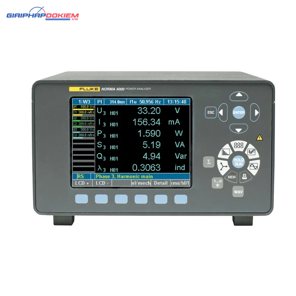 Máy phân tích công suất 3 pha FLUKE-N4K 3PP50I (3 phases, 3 x PP50 modules, 10 MHz, Giao diện IEEE488/LAN) 3 Máy phân tích công suất 3 pha FLUKE-N4K 3PP50I (3 phases, 3 x PP50 modules, 10 MHz, Giao diện IEEE488/LAN)