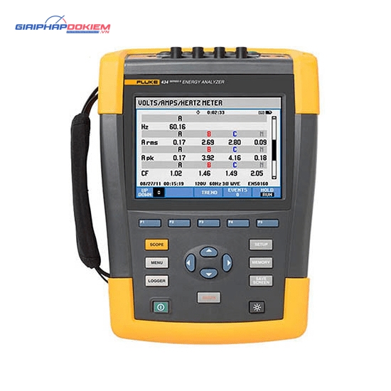 Thiết bị phân tích chất lượng công suất Fluke 434/003 3 Thiết bị phân tích chất lượng công suất Fluke 434/003