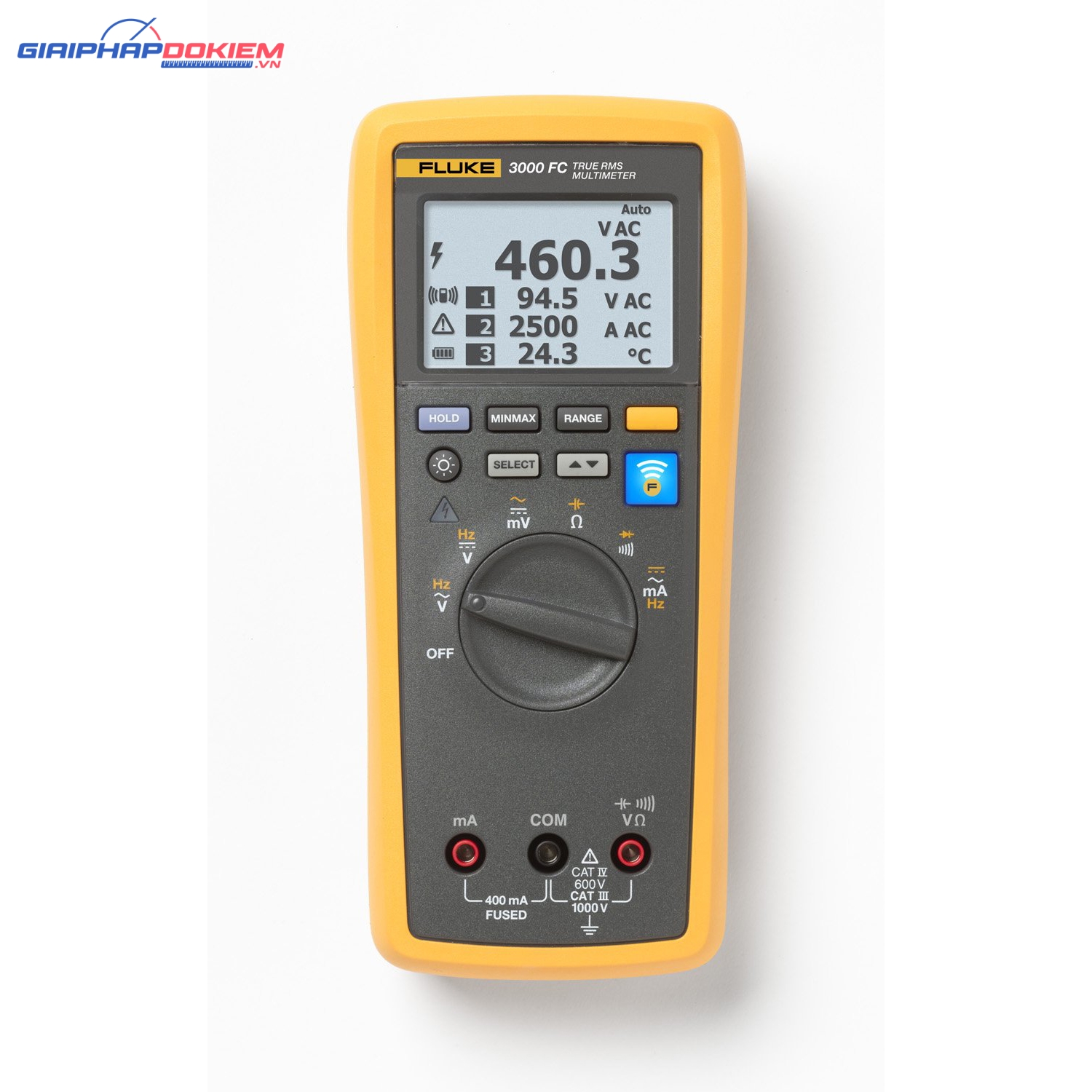 Đồng hồ vạn năng FLUKE FLK-3000FC (Fluke-3000FC, Wireless) 3 Đồng hồ vạn năng FLUKE FLK-3000FC (Fluke-3000FC, Wireless)