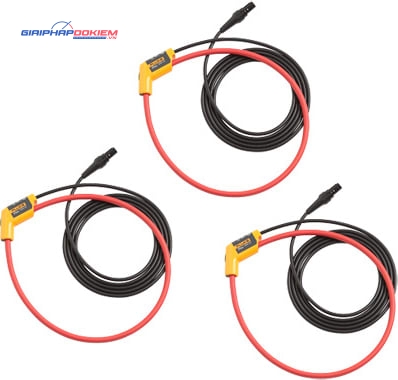 Bộ 3 kìm mềm đo dòng FLUKE I17XX-FLEX3KIP/3PK (3000A, 24IN, IP65, Dùng cho 17XX series) 2 Bộ 3 kìm mềm đo dòng FLUKE I17XX-FLEX3KIP/3PK