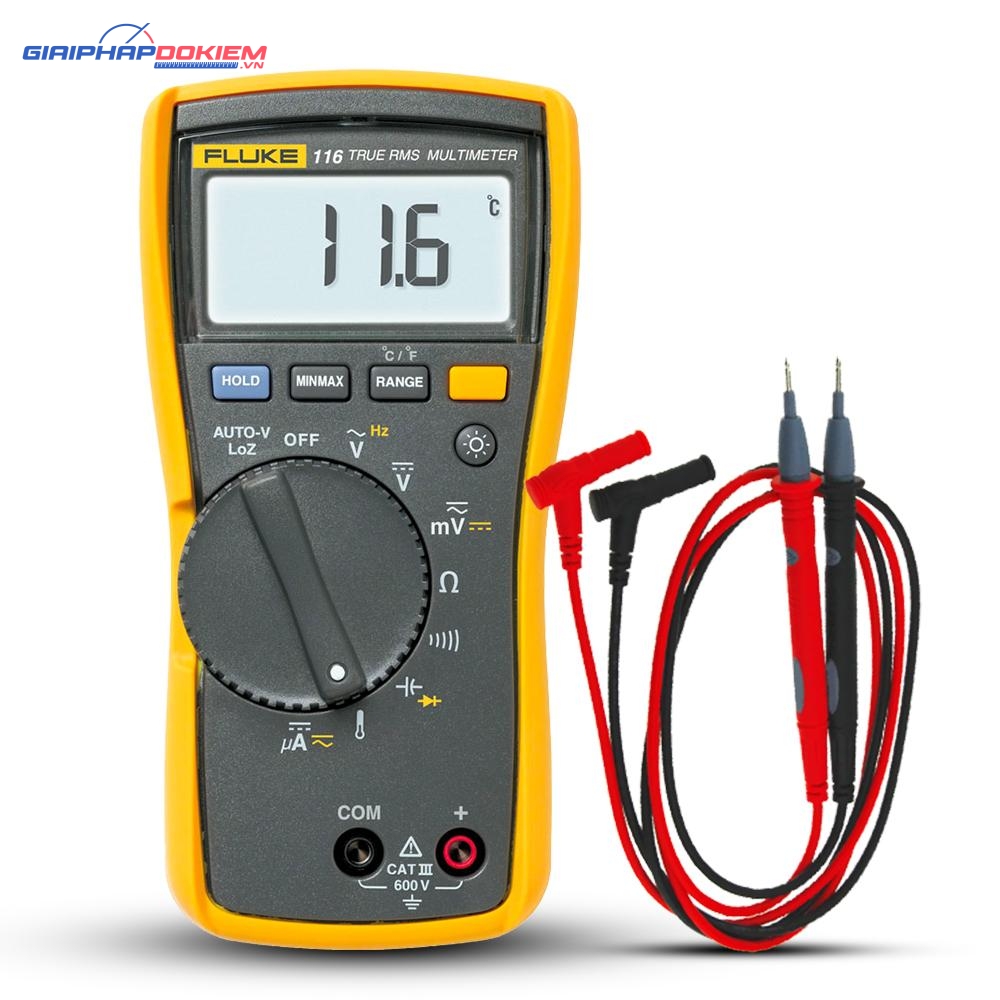Đồng hồ vạn năng FLUKE-116/APAC (FLUKE-116) 6 Đồng hồ vạn năng FLUKE-116/APAC (FLUKE-116) - Ảnh 3