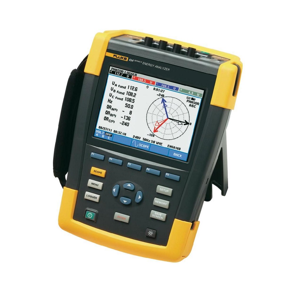 Thiết Bị Phân Tích Năng Lượng Ba Pha - FLUKE 434-II 4 Thiết Bị Phân Tích Năng Lượng Ba Pha - FLUKE 434-II