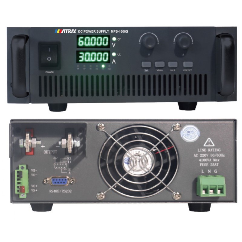 Nguồn lập trình một chiều Matrix MPS-3600S Series 4 Nguồn lập trình một chiều Matrix MPS-3600S Series - Ảnh 2