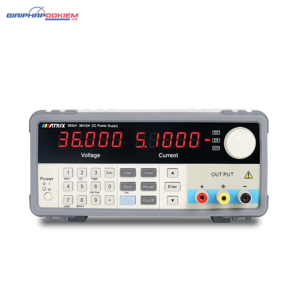 Nguồn lập trình một chiều (DC) Matrix MPS-3603H (36V-3A) 6 Nguồn lập trình một chiều (DC) Matrix MPS-3603H (36V-3A)