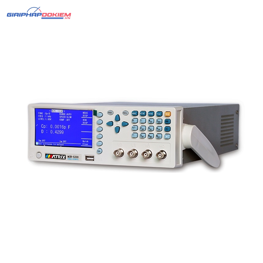Máy đo LCR độ chính xác cao Matrix MCR-5200 6 Máy đo LCR độ chính xác cao Matrix MCR-5200 - Ảnh 2