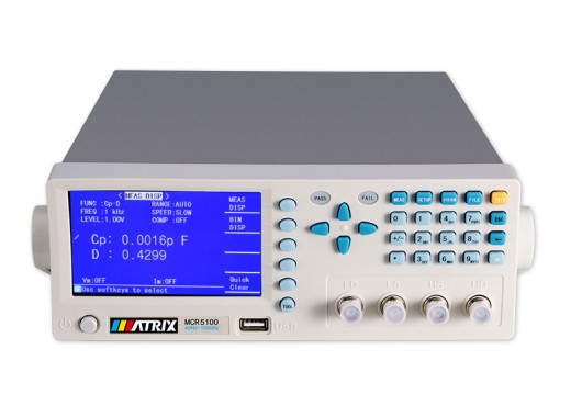 Máy đo LCR độ chính xác cao Matrix MCR-5200 12 Máy đo LCR độ chính xác cao Matrix MCR-5200