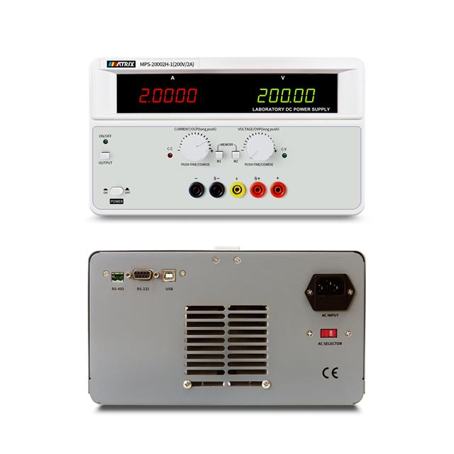 Nguồn tuyến tính một chiều (DC) Matrix MPS-20002H-1 8 Nguồn tuyến tính một chiều (DC) Matrix MPS-20002H-1 - Ảnh 4