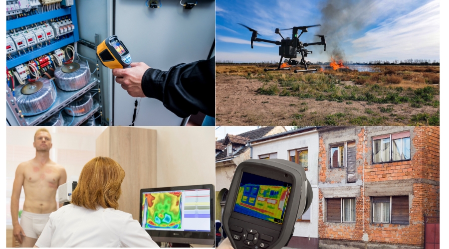 Ứng dụng thực tế của camera nhiệt trong đời sống và sản xuất
