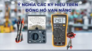 Ý nghĩa các ký hiệu trên đồng hồ vạn năng số và kim
