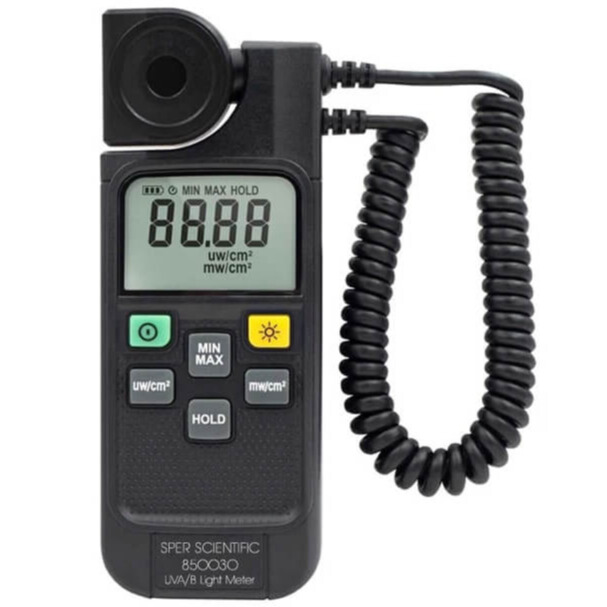 Máy đo cường độ tia UV Sper Scientific 850030 5 Máy đo cường độ tia UV Sper Scientific 850030