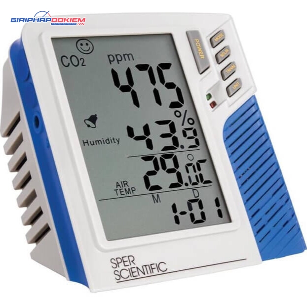Máy đo độ ẩm và nhiệt độ Sper Scientific 800048 3 Máy đo độ ẩm và nhiệt độ Sper Scientific 800048