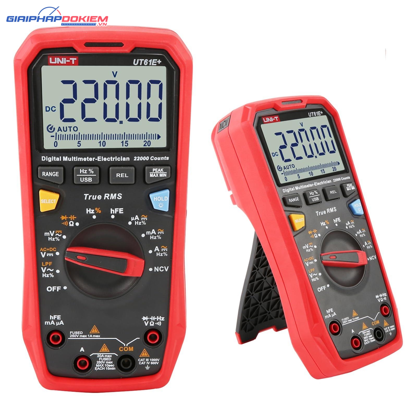 Đồng hồ vạn năng UNI-T UT61E+ 12 Đồng hồ vạn năng UNI-T UT61E+ - Ảnh 4