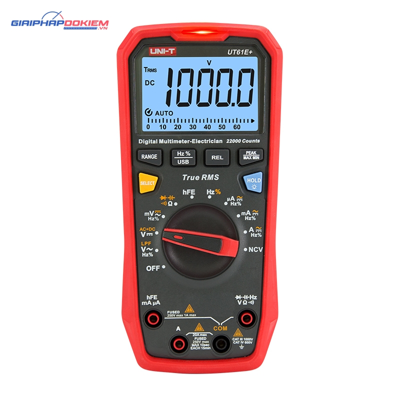 Đồng hồ vạn năng UNI-T UT61E+ 9 Đồng hồ vạn năng UNI-T UT61E+
