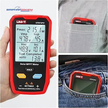 Máy đo năng lượng mặt trời UNI-T UT673PV 25 Máy đo năng lượng mặt trời UNI-T UT673PV - Ảnh 12