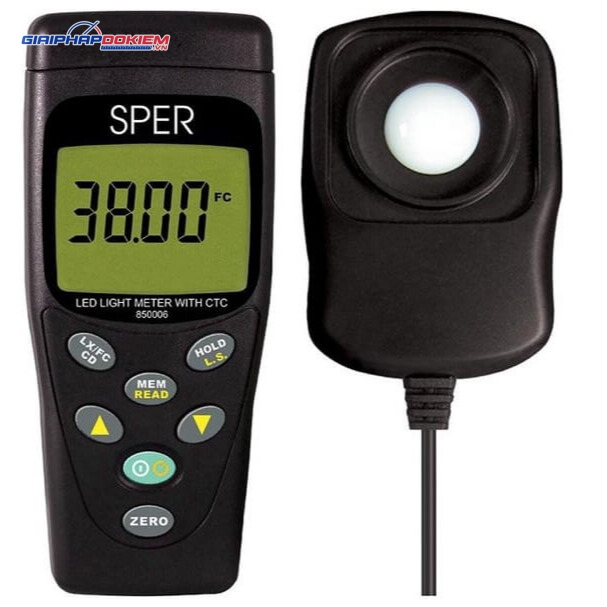 Máy đo độ sáng Sper Scientific 850006 5 Máy đo độ sáng Sper Scientific 850006