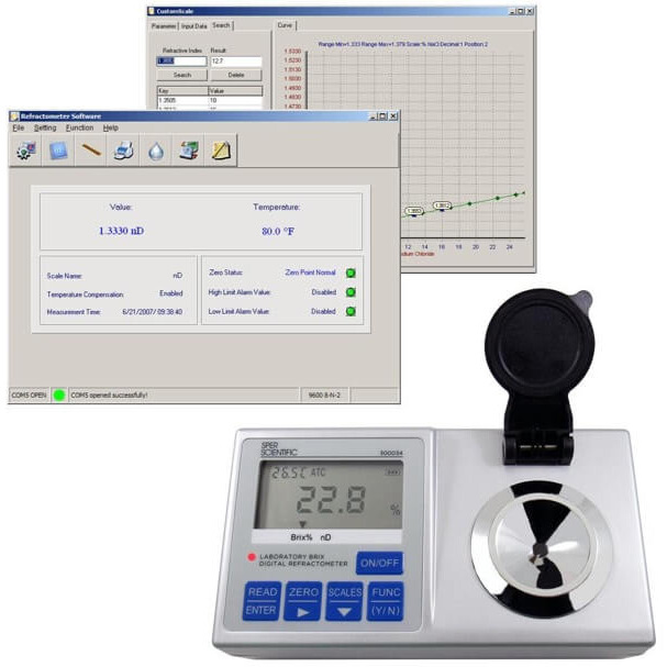 Khúc xạ kế Sper Scientific 300037 9 Khúc xạ kế Sper Scientific 300037