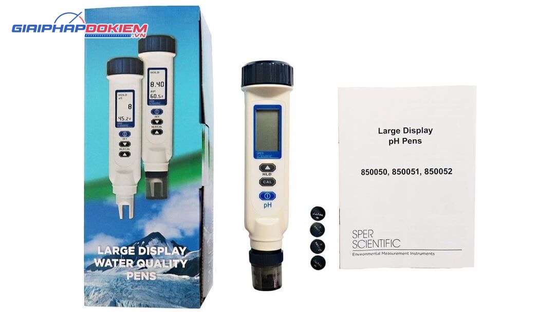 Máy đo độ pH Sper Scientific 850051 5 Máy đo độ pH Sper Scientific 850051 - Ảnh 2
