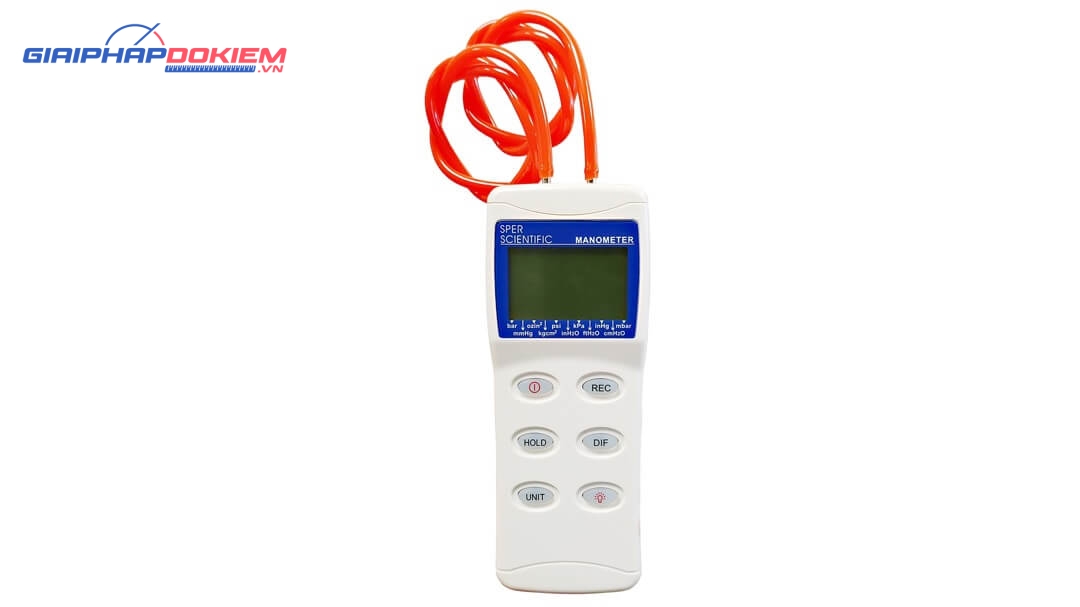 Máy đo áp suất Sper Scientific 840082 9 Máy đo áp suất Sper Scientific 840082 - Ảnh 4
