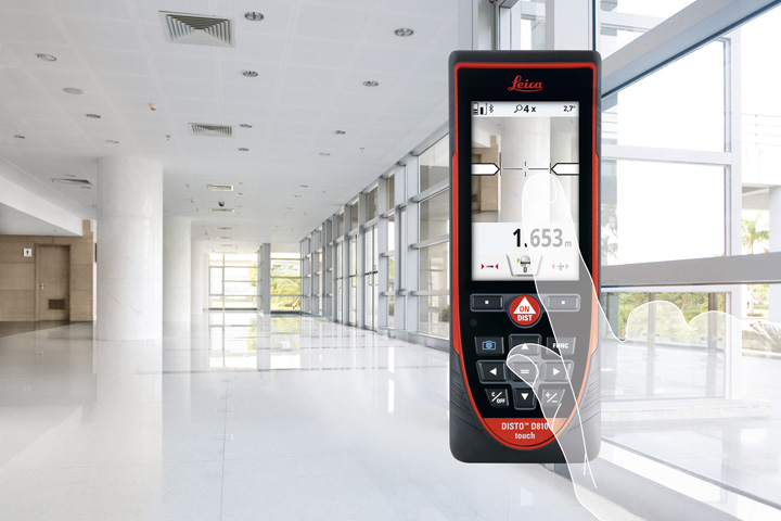 Máy đo khoảng cách laser Leica DISTO D810 200m 9 Máy đo khoảng cách laser Leica DISTO D810 200m - Ảnh 4