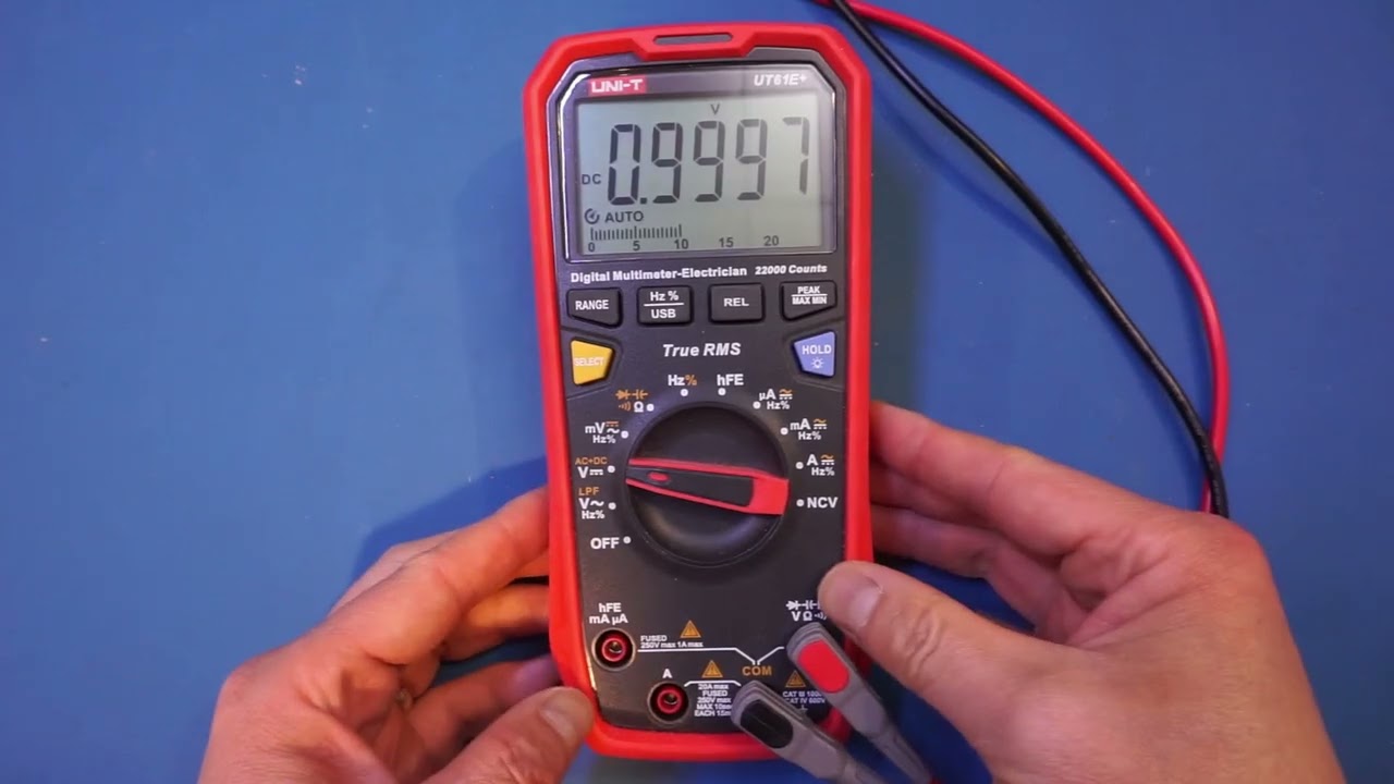 Đồng hồ vạn năng UNI-T UT61E+ 15 Đồng hồ vạn năng UNI-T UT61E+ - Ảnh 7