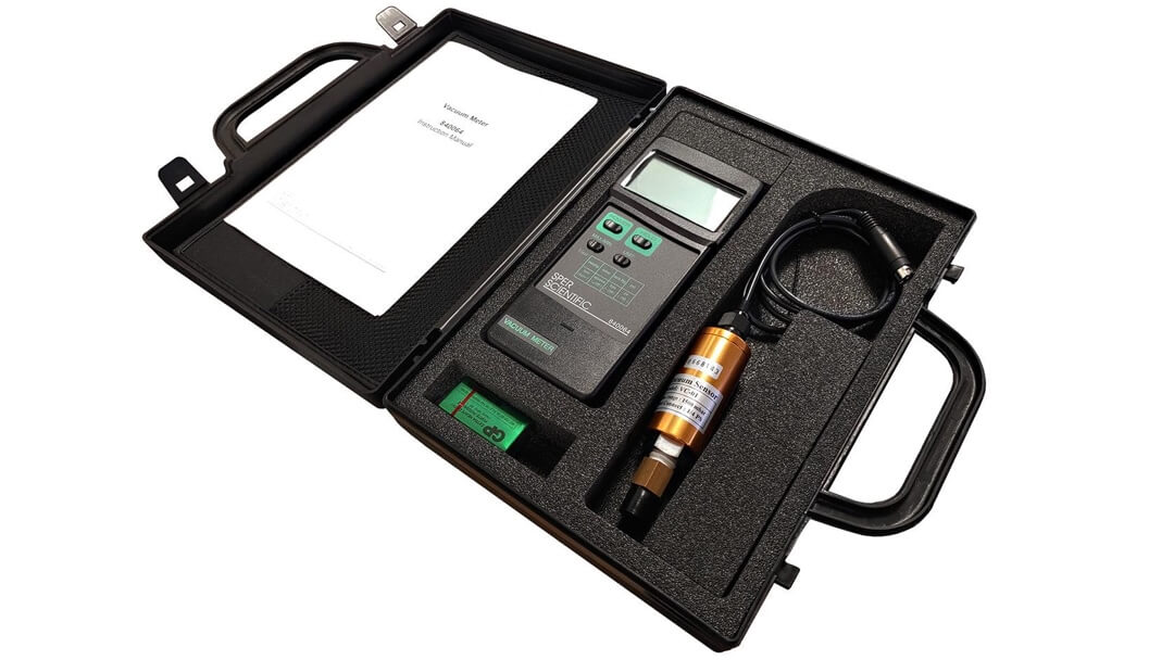 Máy đo áp suất chân không Sper Scientific 840064 6 Máy đo áp suất chân không Sper Scientific 840064 - Ảnh 2