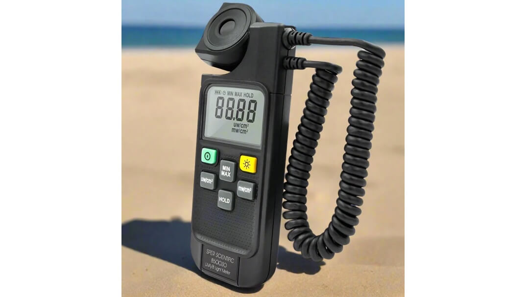 Máy đo cường độ tia UV Sper Scientific 850030 6 Máy đo cường độ tia UV Sper Scientific 850030 - Ảnh 2