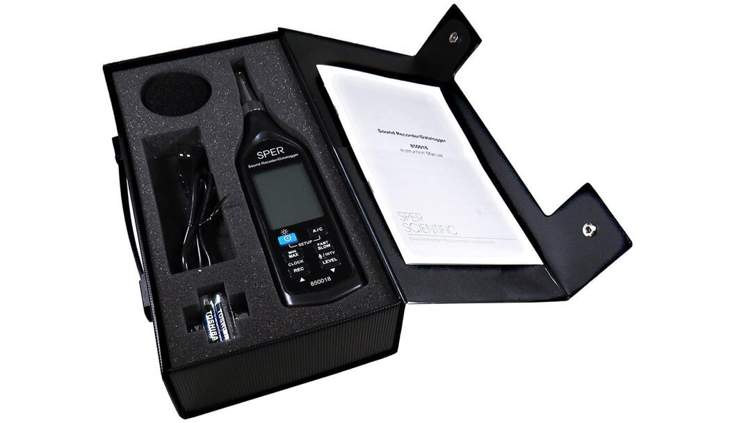 Máy đo âm thanh Sper Scientific 850018 8 Máy đo âm thanh Sper Scientific 850018 - Ảnh 3