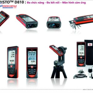 Máy đo khoảng cách laser Leica DISTO D810 200m 14 may do khoang cach laser leica disto d810 touch 200m 6