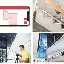 Máy đo khoảng cách laser Leica DISTO X3 Đo xa 150m Bluetooth 9 may do khoang cach laser leica disto x3 150m 8