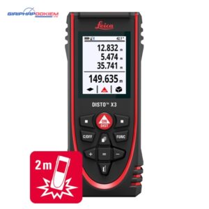 Máy đo khoảng cách laser Leica DISTO X3 Đo xa 150m Bluetooth 10 may do khoang cach laser leica disto x3