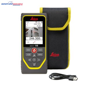 Máy đo khoảng cách laser Leica DISTO X6 250m 20 may do khoang cach laser leica disto x6 250m chinh hang 7