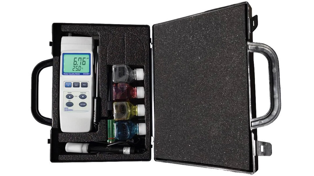 Máy đo chất lượng nước Sper Scientific 850081 6 Máy đo chất lượng nước Sper Scientific 850081 - Ảnh 2