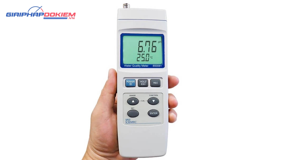 Máy đo chất lượng nước Sper Scientific 850081 8 Máy đo chất lượng nước Sper Scientific 850081 - Ảnh 4