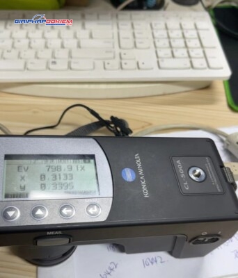 Máy đo quang phổ ánh sáng KONICA MINOLTA CL-500A 18 Máy đo quang phổ ánh sáng KONICA MINOLTA CL-500A