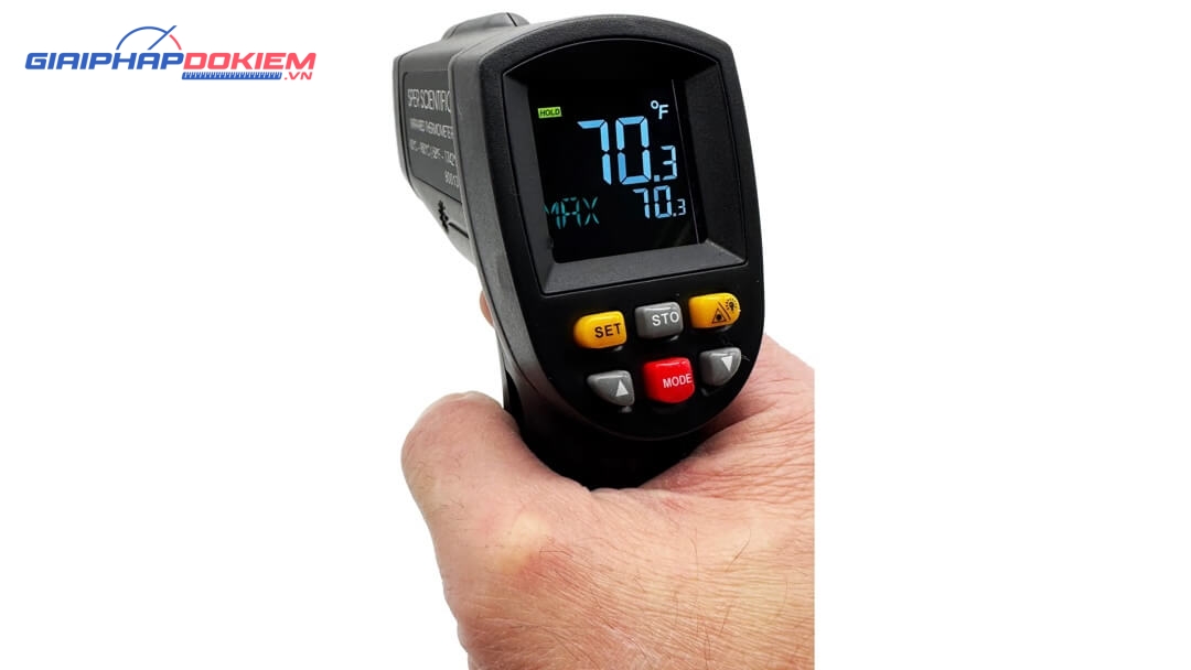 Máy đo nhiệt độ từ xa Sper Scientific 800131 19 Máy đo nhiệt độ từ xa Sper Scientific 800131